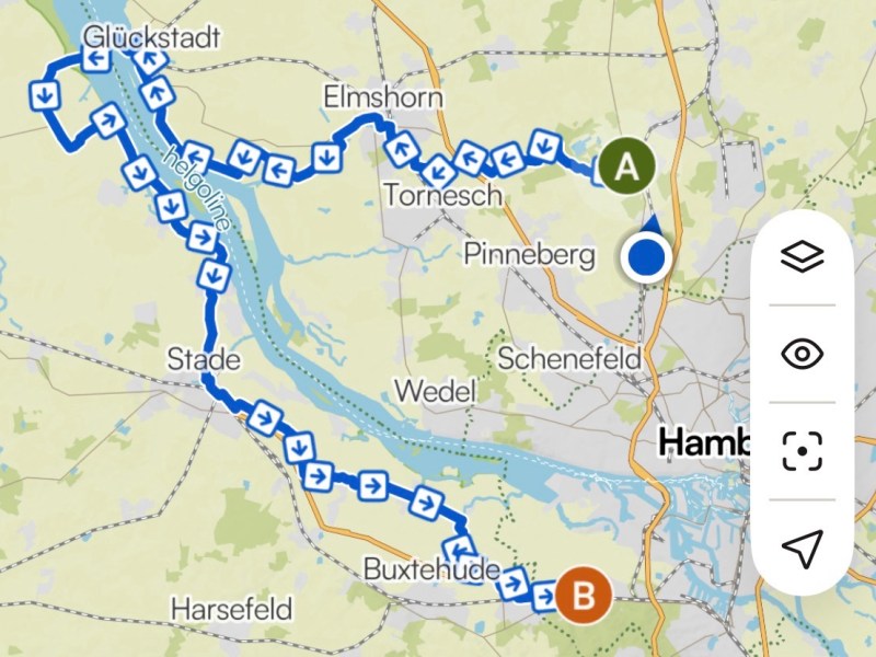 Gravel-Tipp: Ausfahrt nördlich & südlich der&nbsp;Elbe